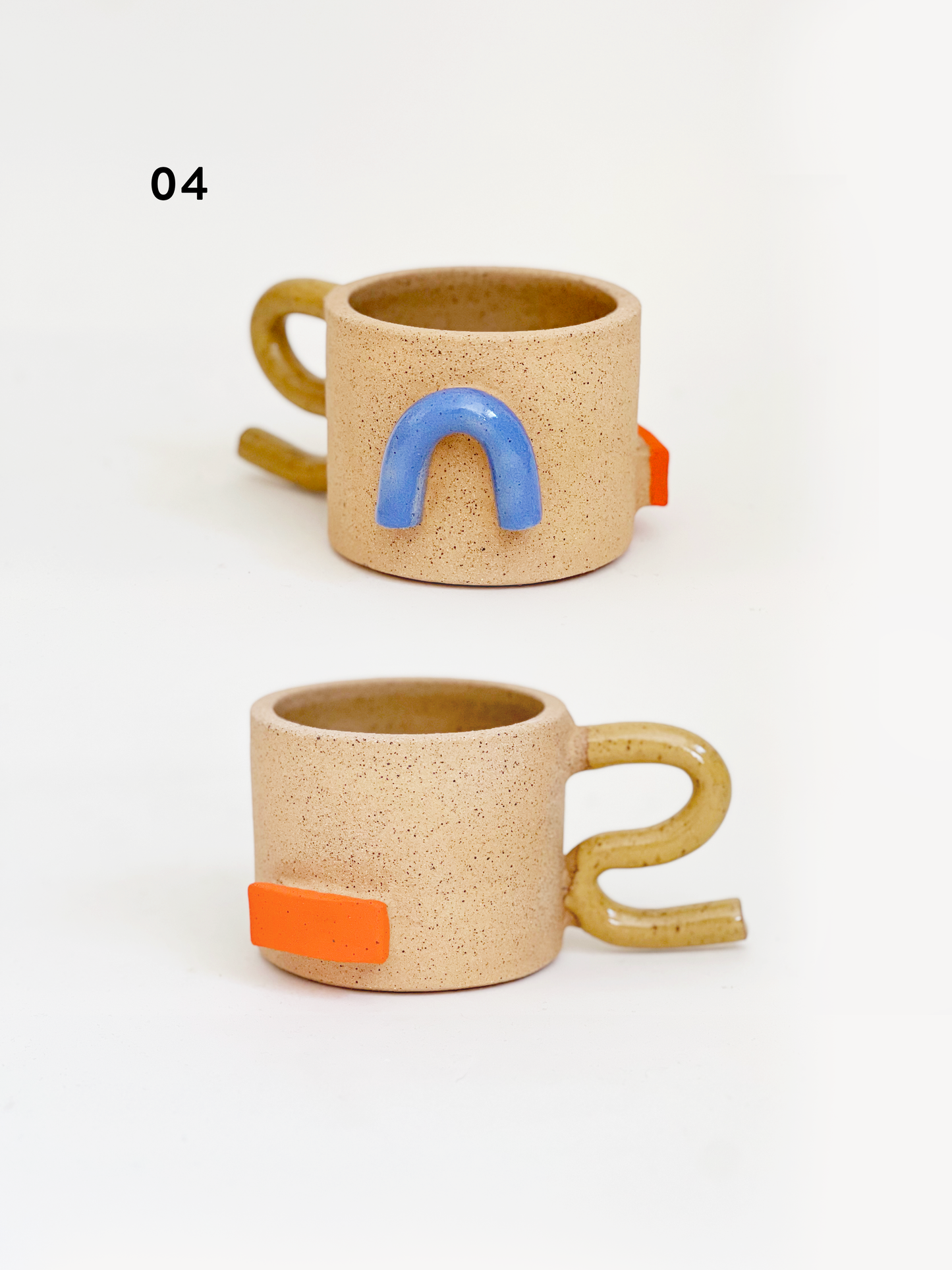 COLOR PAUSE sculptural mugs and vessels