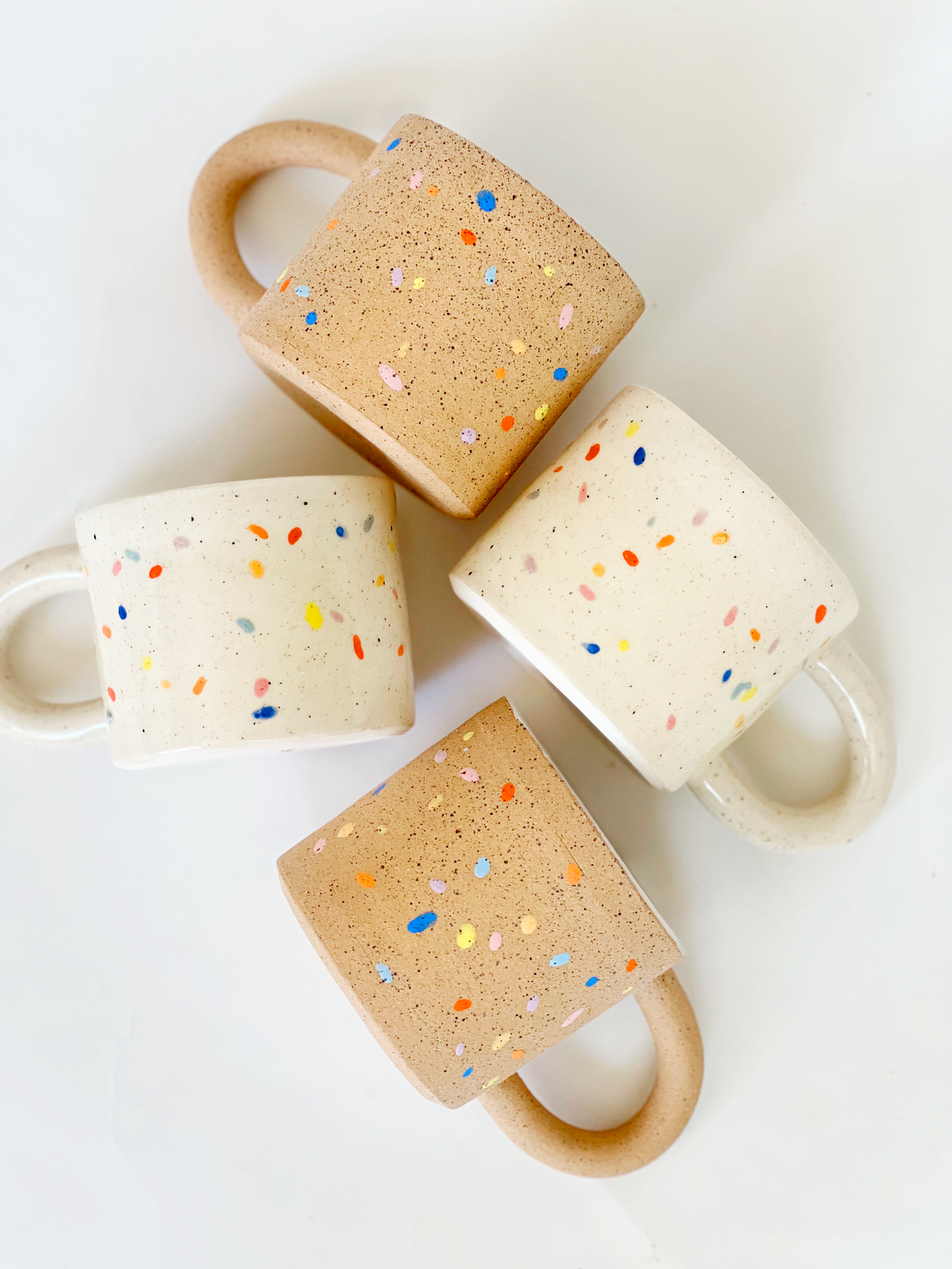 Small Sprinkles Handmade and Handpainted Ceramics Mug