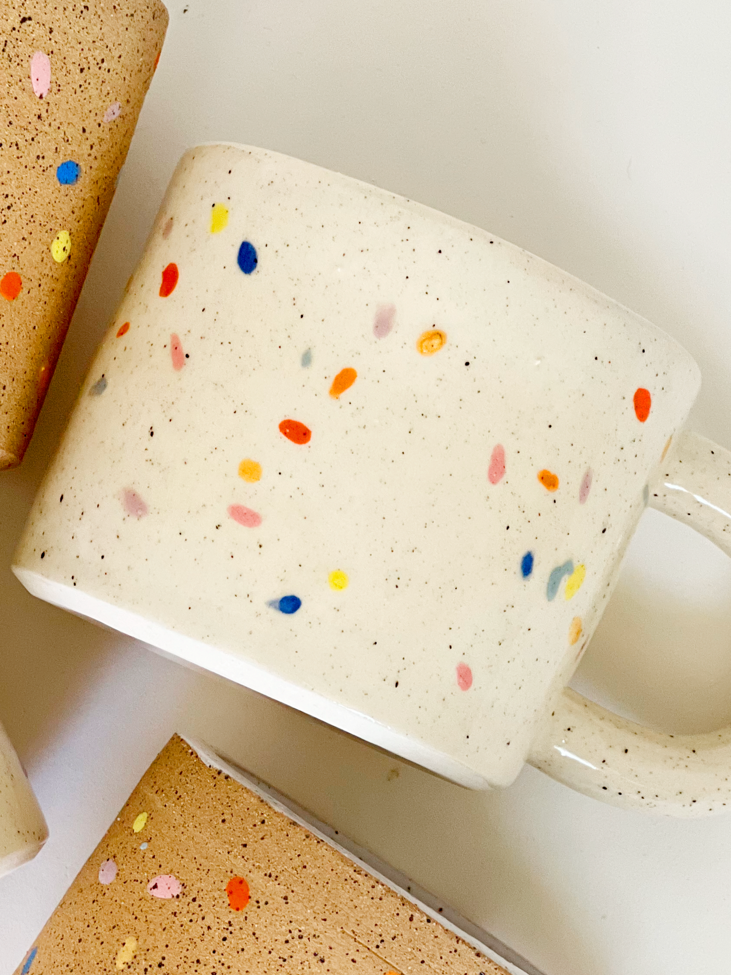 Small Sprinkles Handmade and Handpainted Ceramics Mug