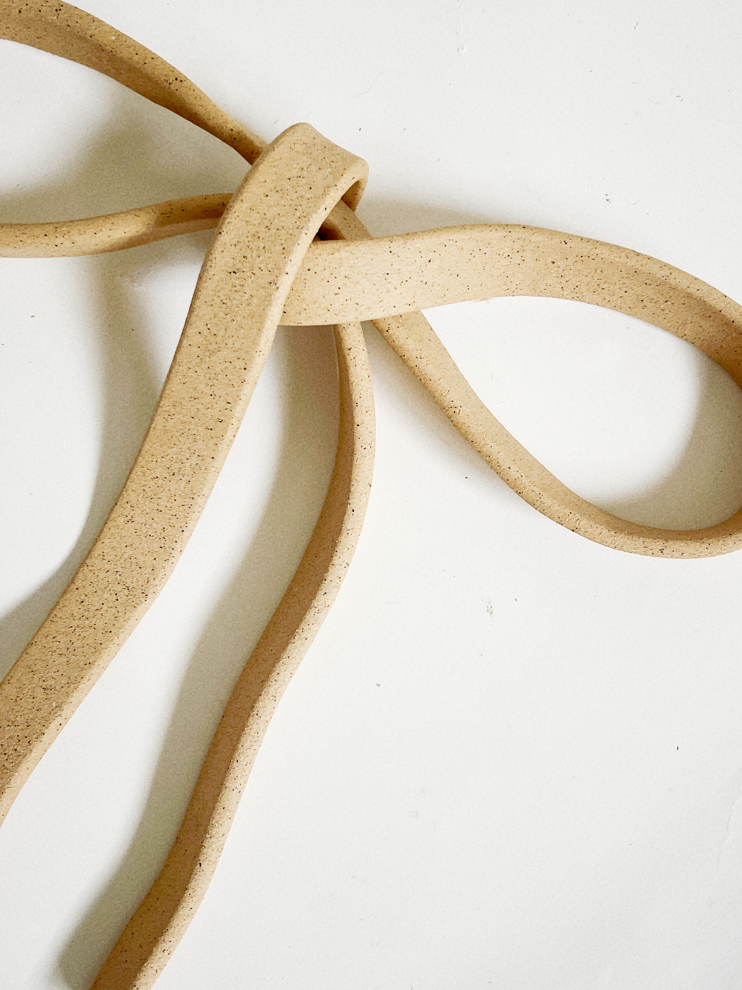Clay Object 101 - Soft Rows Handmade Ceramics Wall Hanging