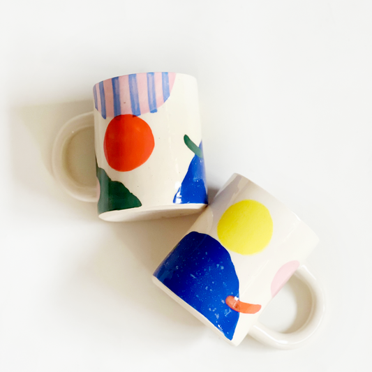 Large Daydream Handmade and Hand-painted Ceramics Mug