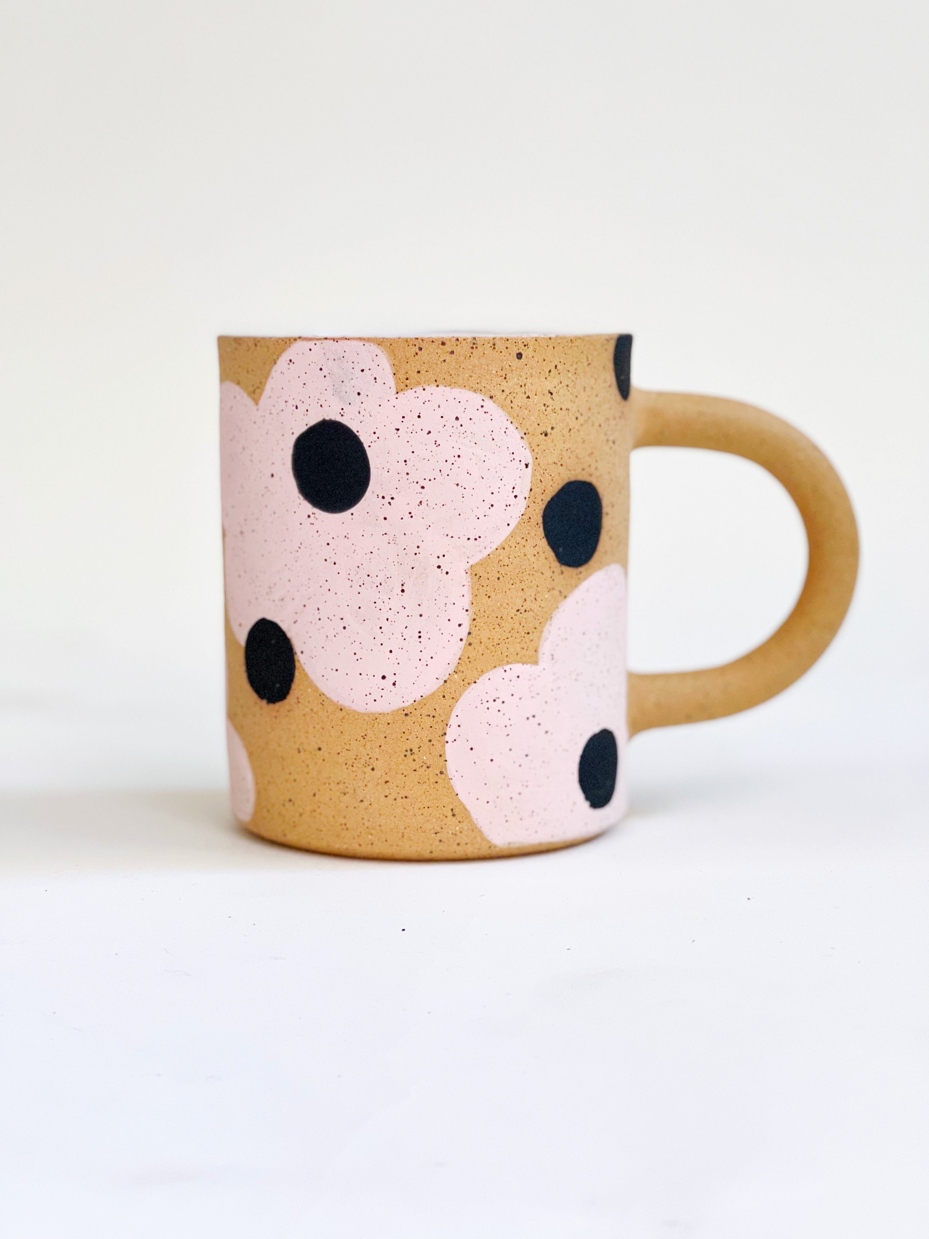 Large Dots over shapes Mug