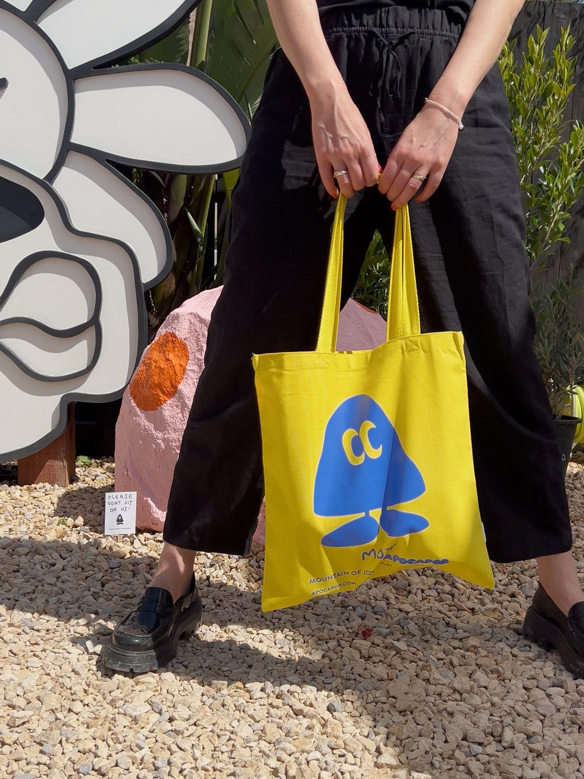 APOCAPOP MOJ Screen Print Tote Bag