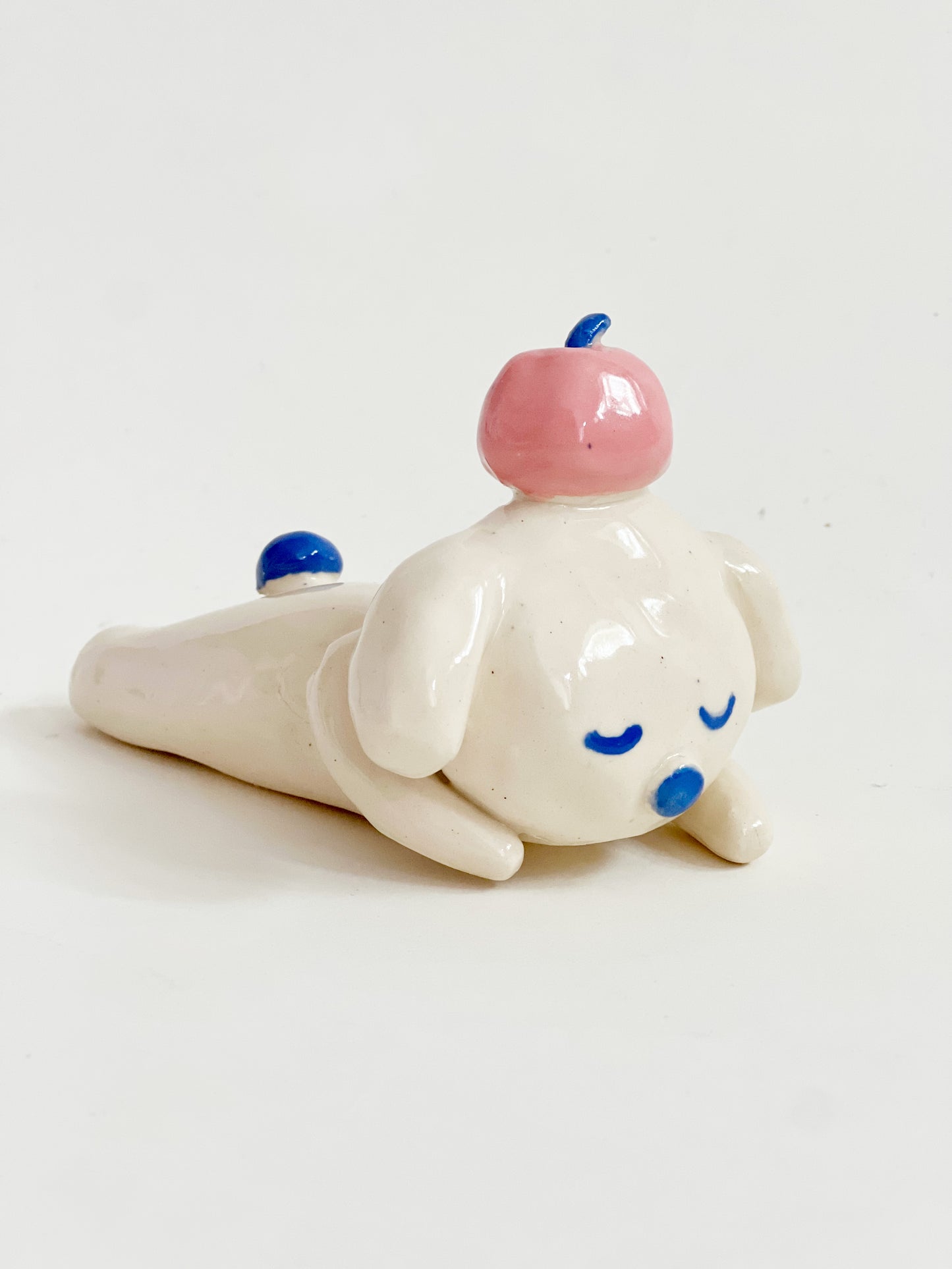 "Something Little" Project 02- Little Four eyes and friends Handmade and Hand-painted Ceramics Sculpture
