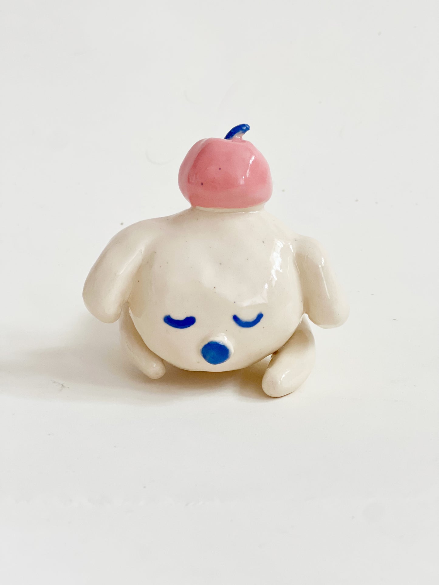 "Something Little" Project 02- Little Four eyes and friends Handmade and Hand-painted Ceramics Sculpture