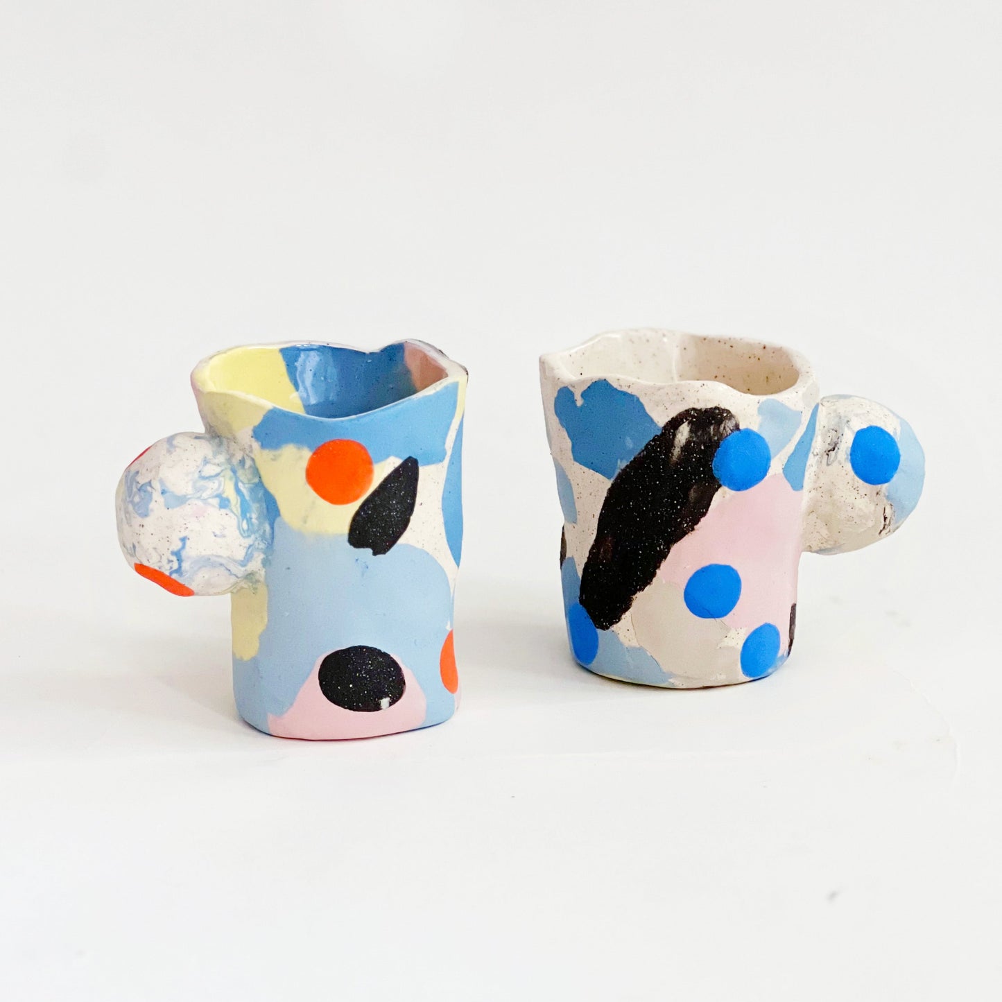 Handbuilt Fragments of a day dream Mug