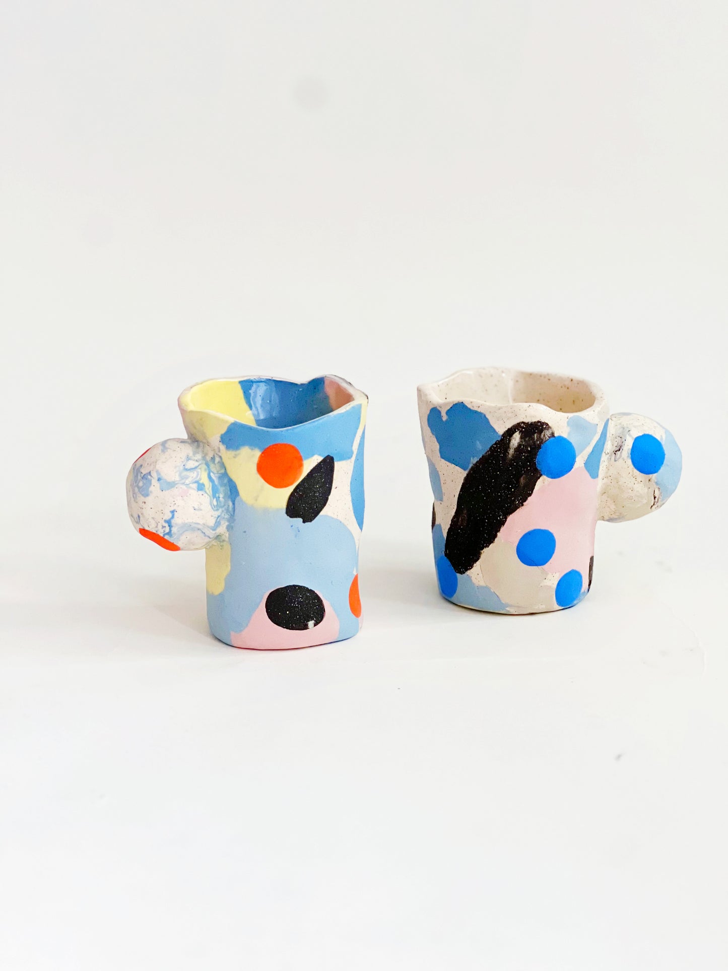 Handbuilt Fragments of a day dream Mug