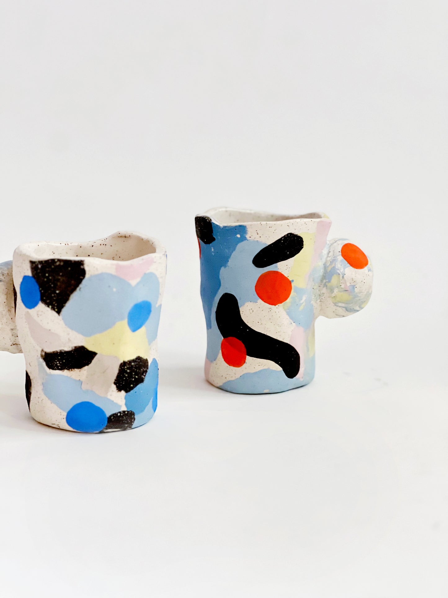 Handbuilt Fragments of a day dream Mug