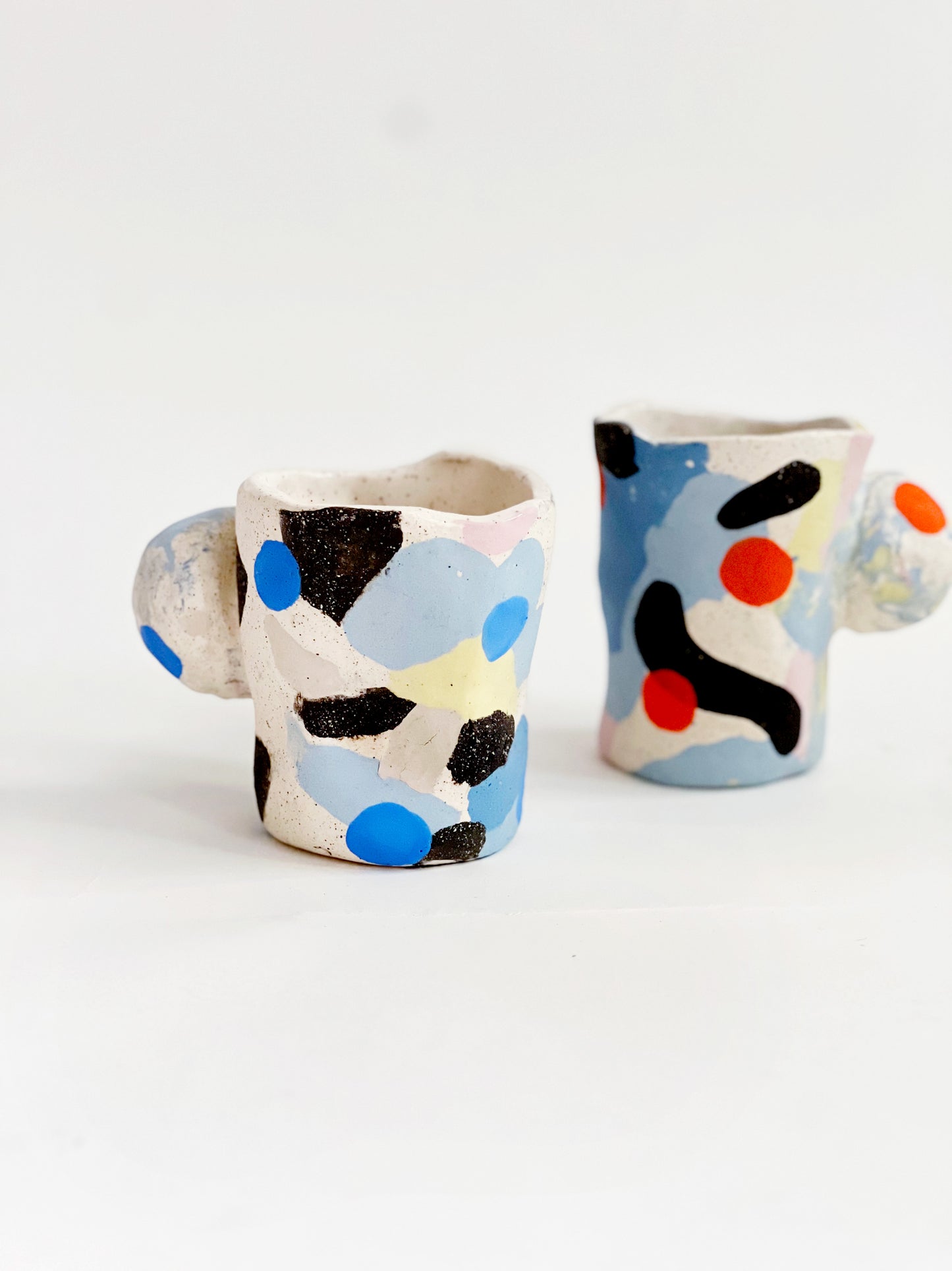 Handbuilt Fragments of a day dream Mug