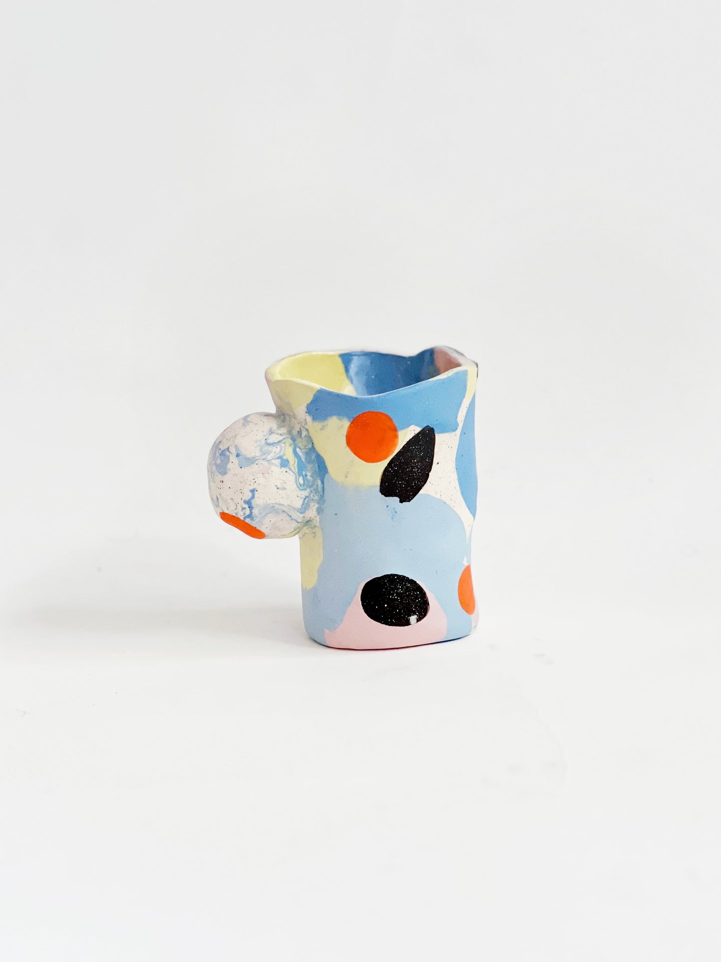 Handbuilt Fragments of a day dream Mug