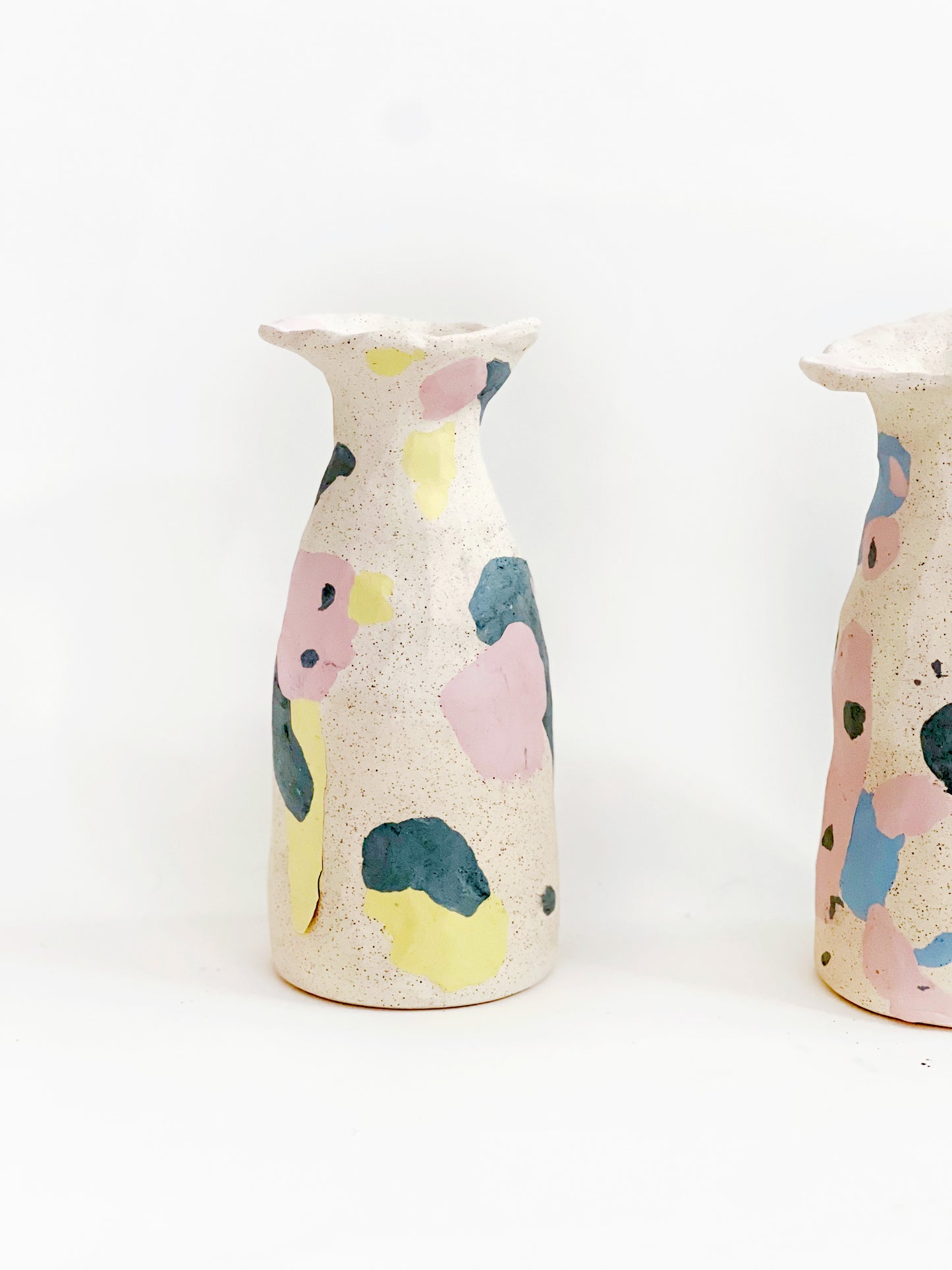 Handbuilt Fragments of a day dream Vase