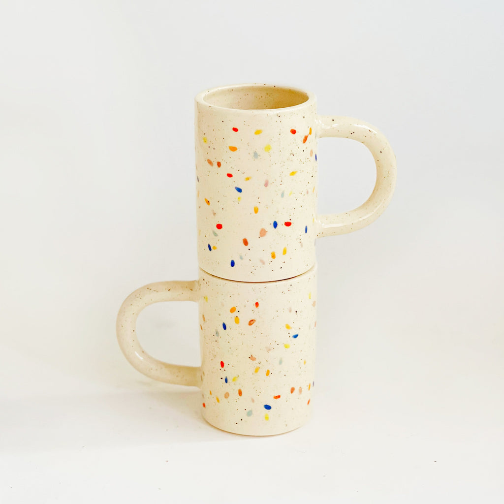 Extra Large Double Sprinkles Mug - Multi colors