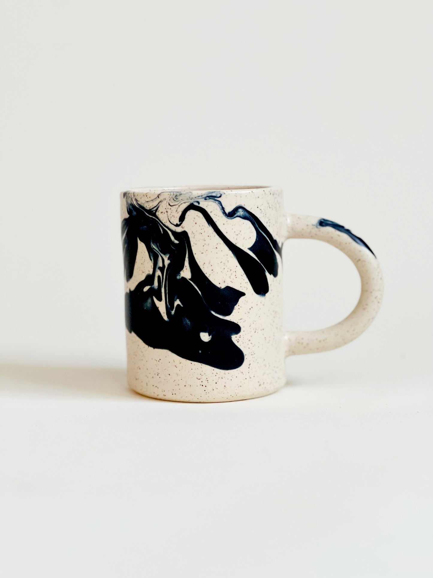 Large Matte Soft Clouds Handmade Ceramics Mug