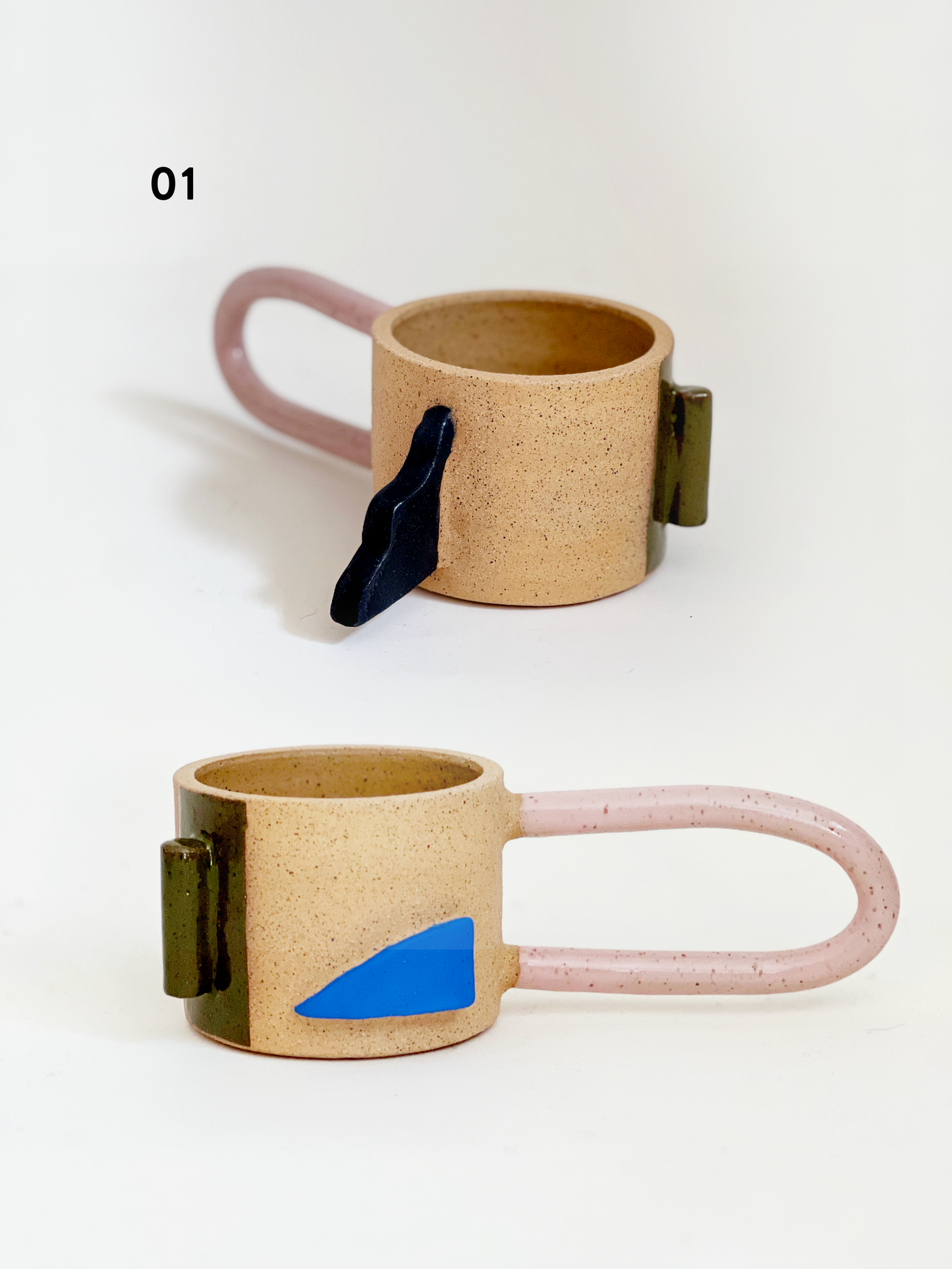 COLOR PAUSE sculptural mugs and vessels