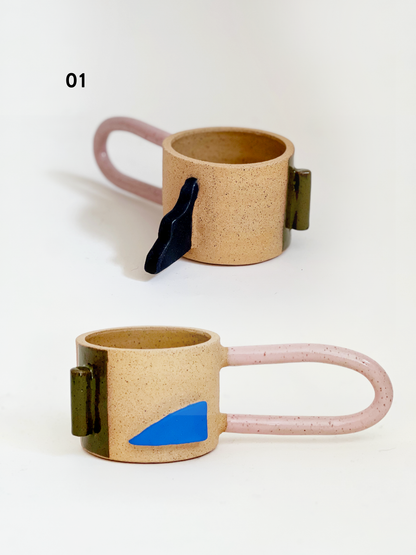 COLOR PAUSE sculptural mugs and vessels