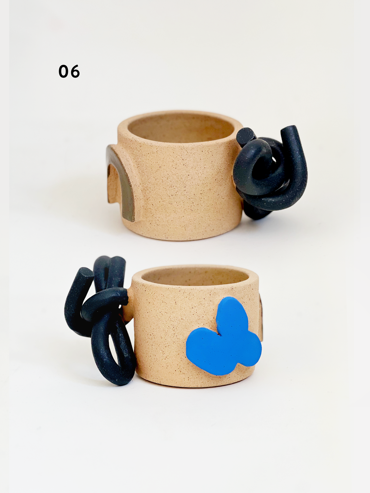 COLOR PAUSE sculptural mugs and vessels