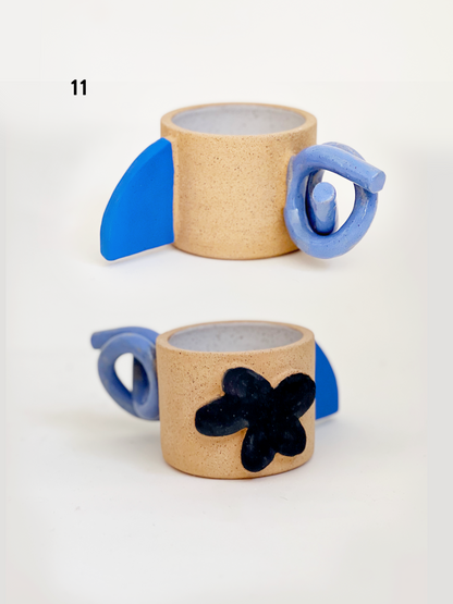 COLOR PAUSE sculptural mugs and vessels