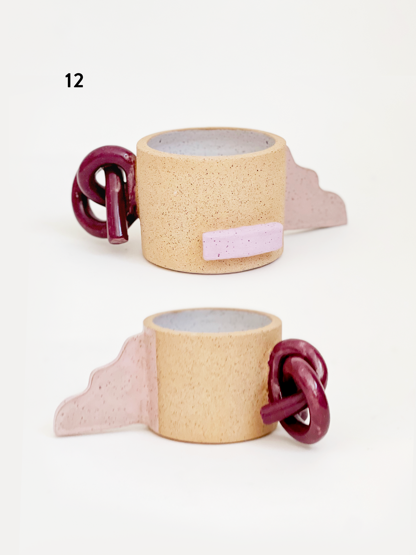 COLOR PAUSE sculptural mugs and vessels
