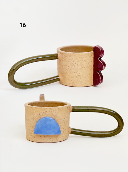 COLOR PAUSE sculptural mugs and vessels