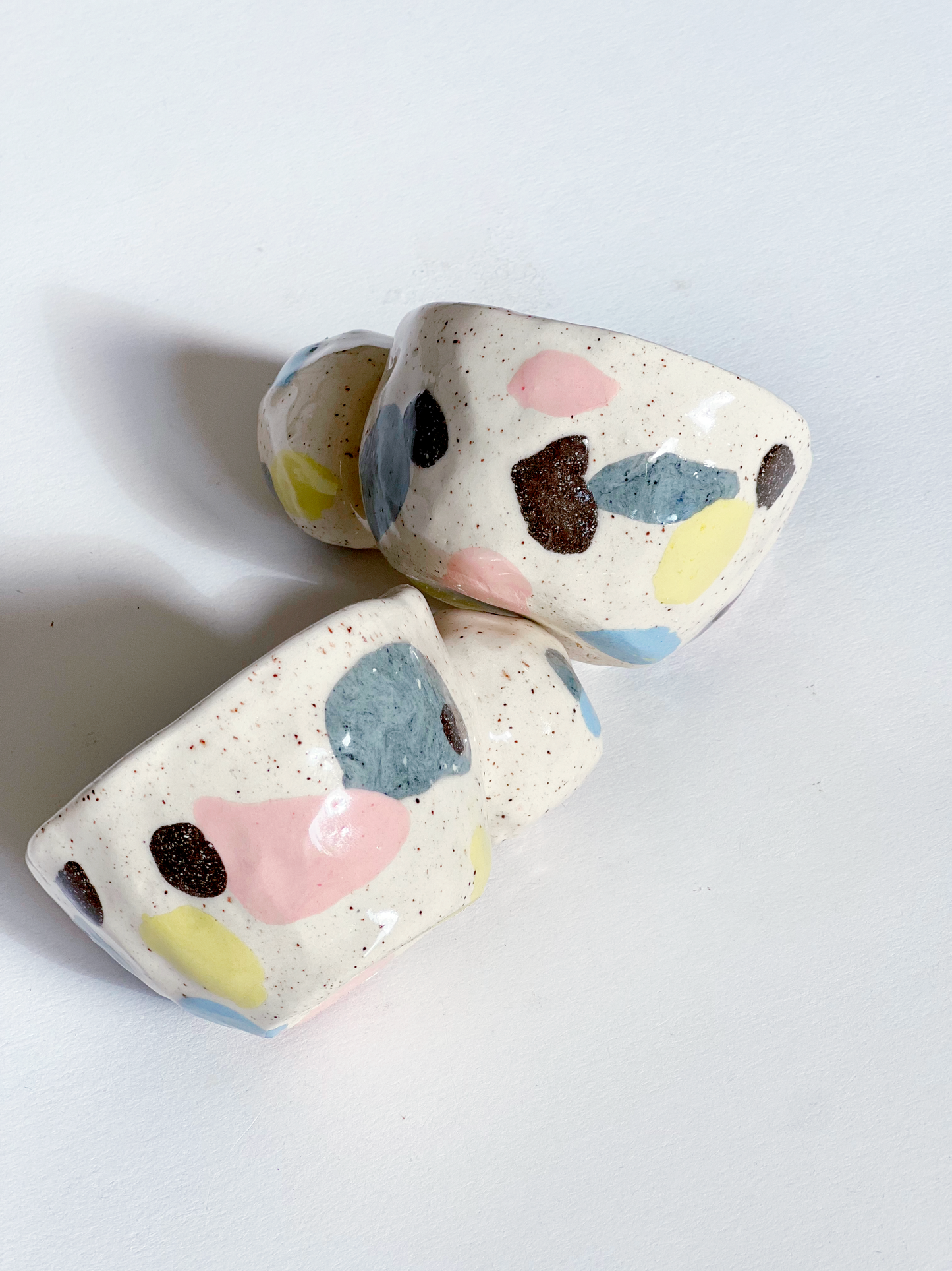 Handbuilt Fragments of a Dream Cups