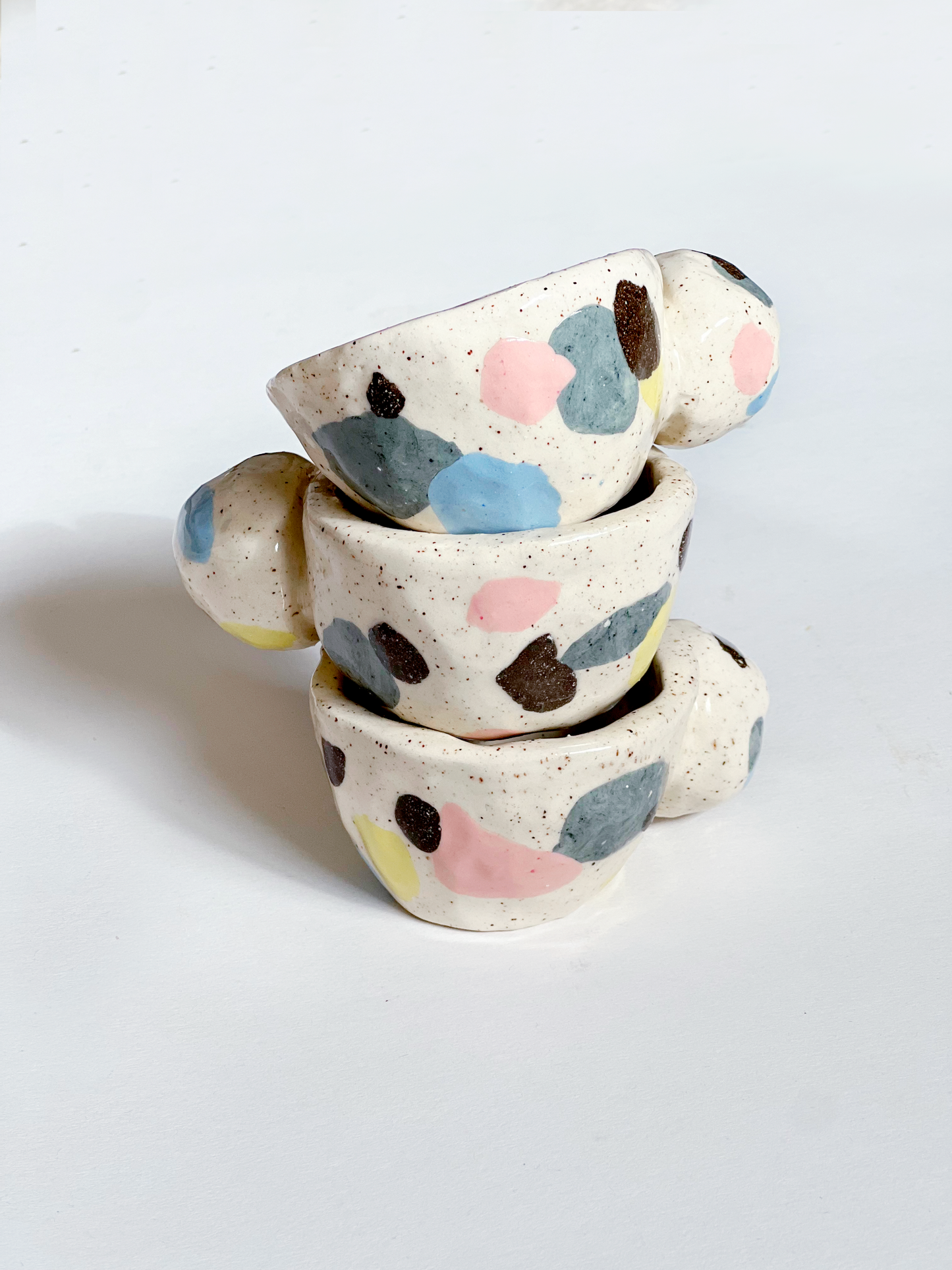 Handbuilt Fragments of a Dream Cups