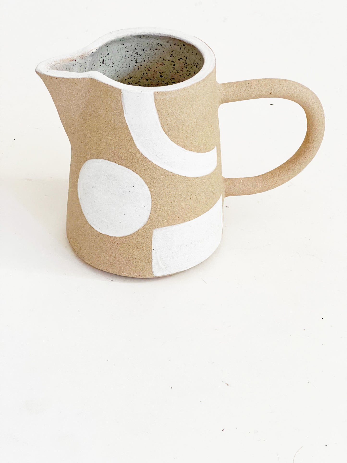 Balanced and Flow White Pitcher Set