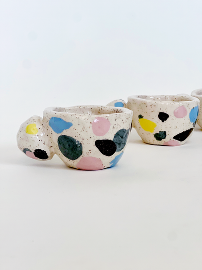 Handbuilt Fragments of a Dream Cups