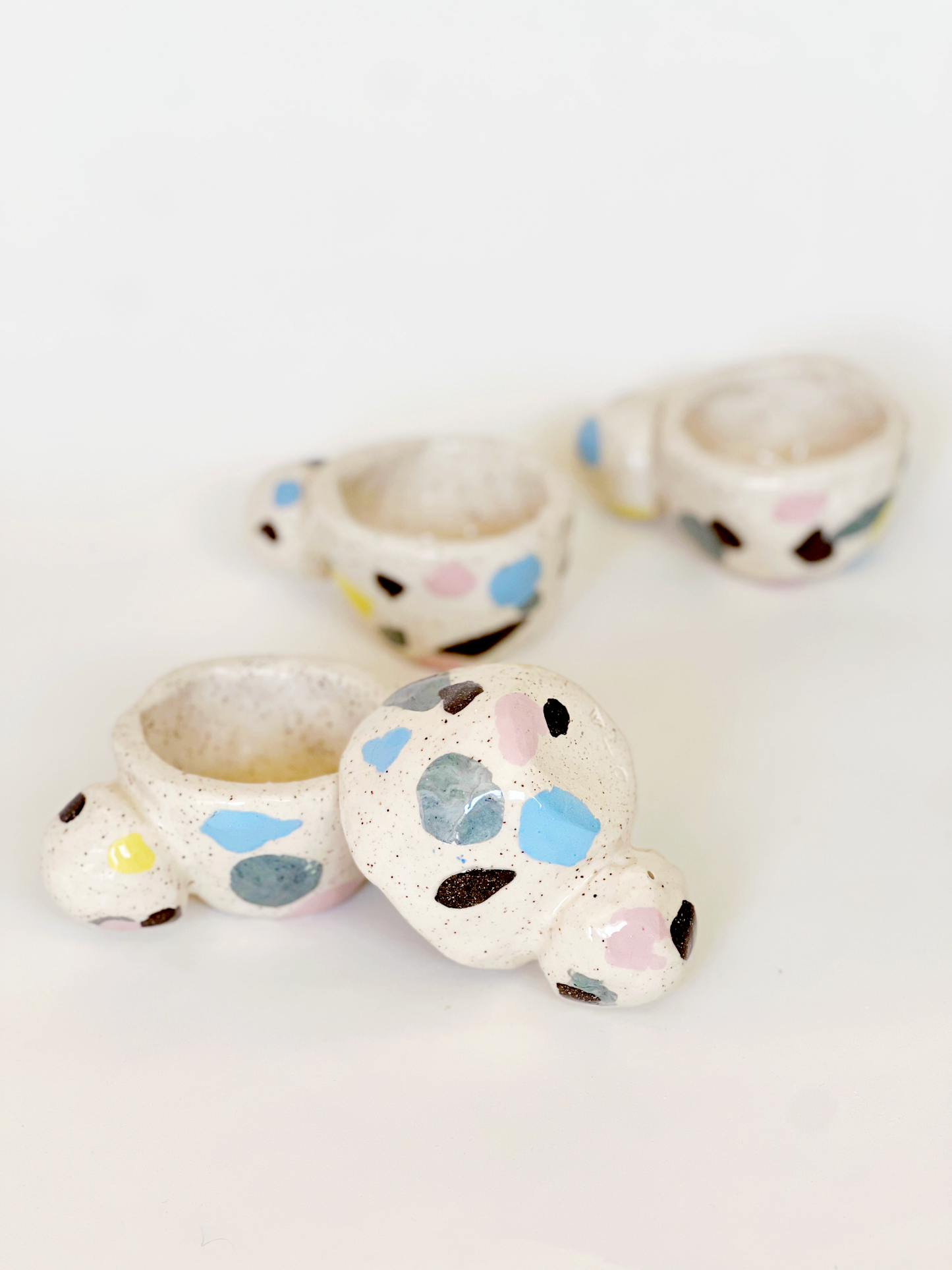Handbuilt Fragments of a Dream Cups