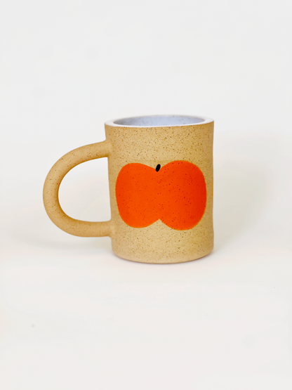 Large Fruits Handmade Ceramic Mug