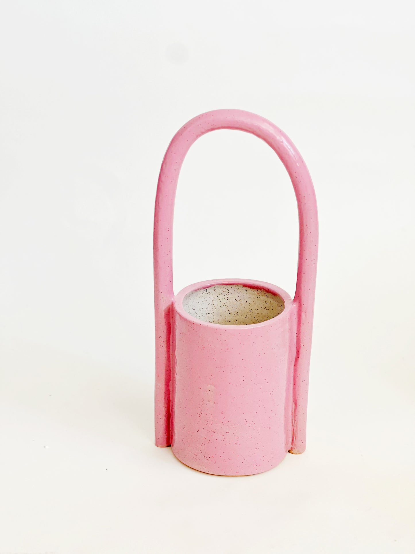 Pink Long Bucket Vase