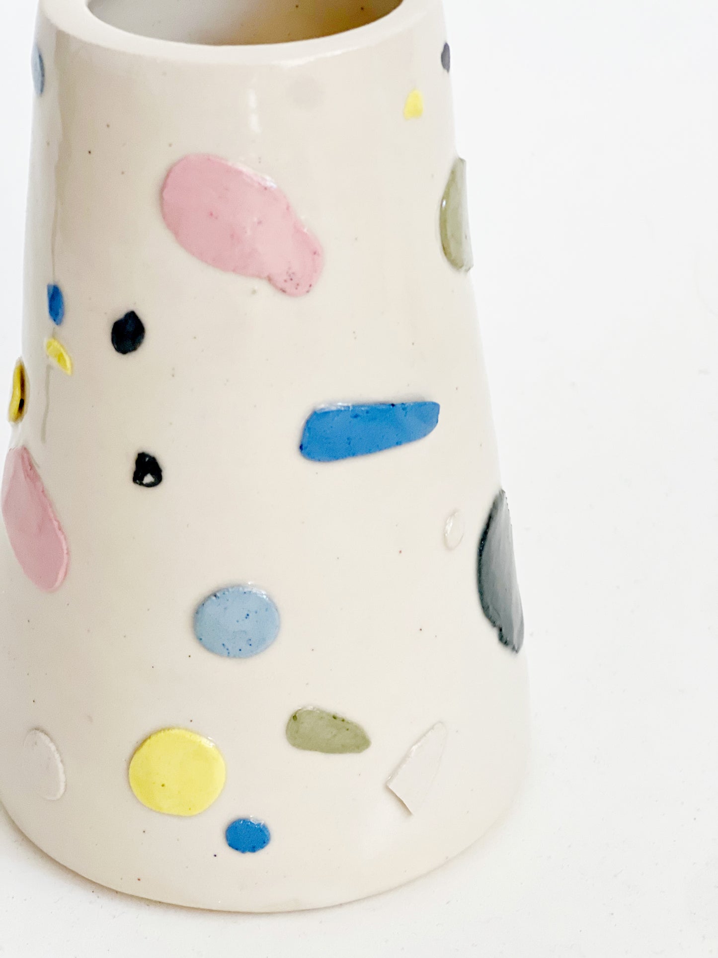 Gemmy Handmade Ceramic Cone Vase