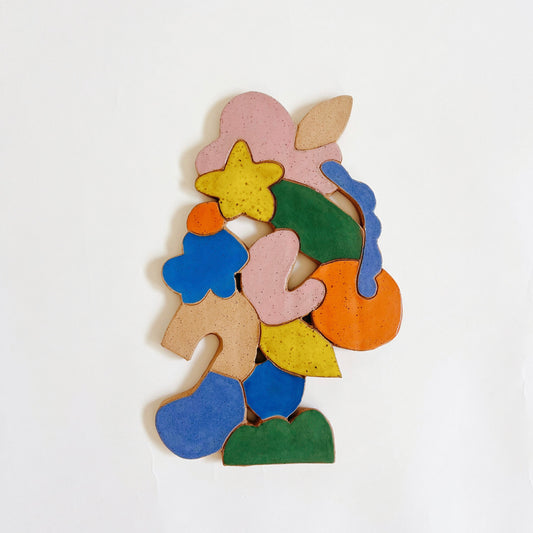 Wonder Handmade Ceramic Wall Sculpture