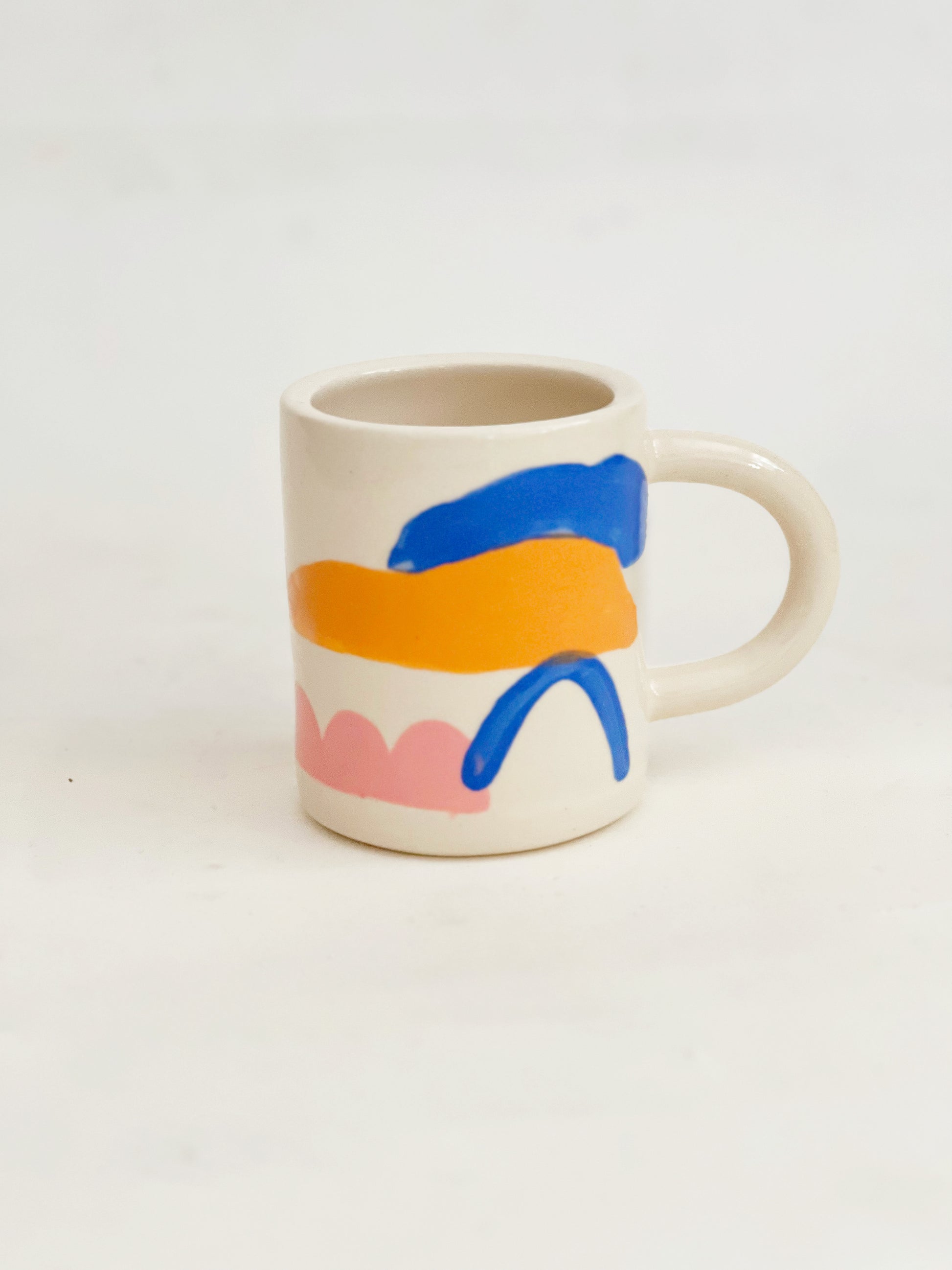 Large Nature and Sea Handmade Ceramic Mug