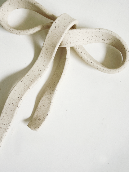 Clay Object 101 -  Soft Rows Handmade Ceramics Wall Hanging