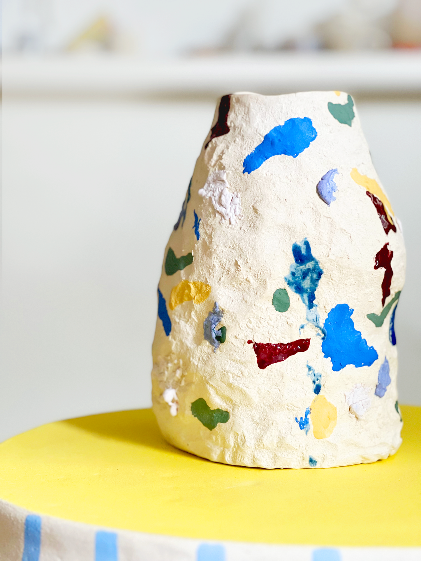 Confetti Mountain Vase