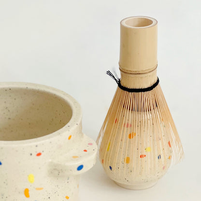 Matcha Bowl and Whisk Holder