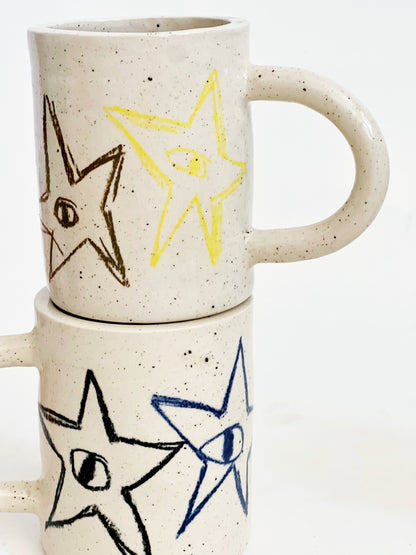 Large Crayon Design Mug