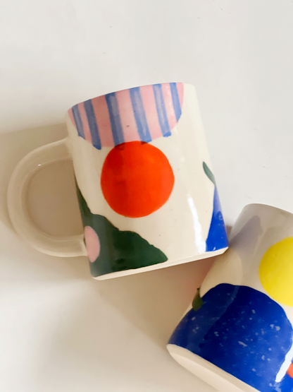Large Daydream Handmade and Hand-painted Ceramics Mug