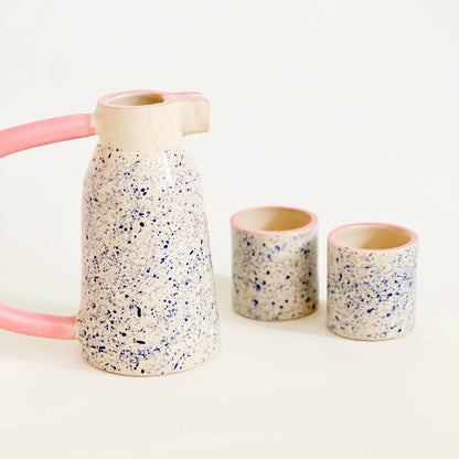 Speckled Sky Pitcher and Cups set