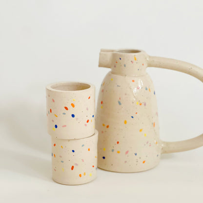 Double Sprinkles Pitcher and Cups set