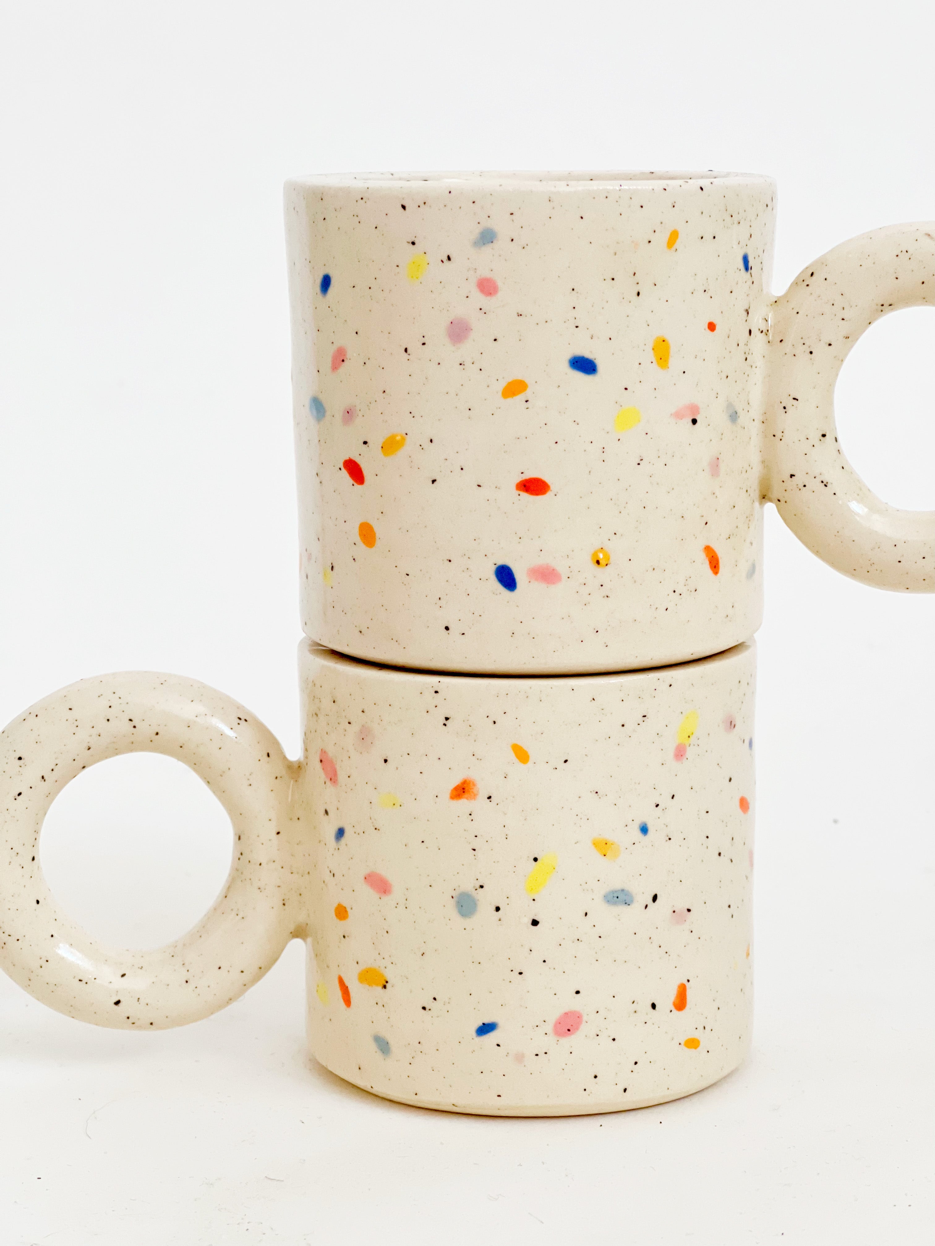 5oz Double Sprinkles Mug - Multi colors