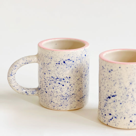 Large Speckled Sky Handmade and Hand-painted Ceramics Mug