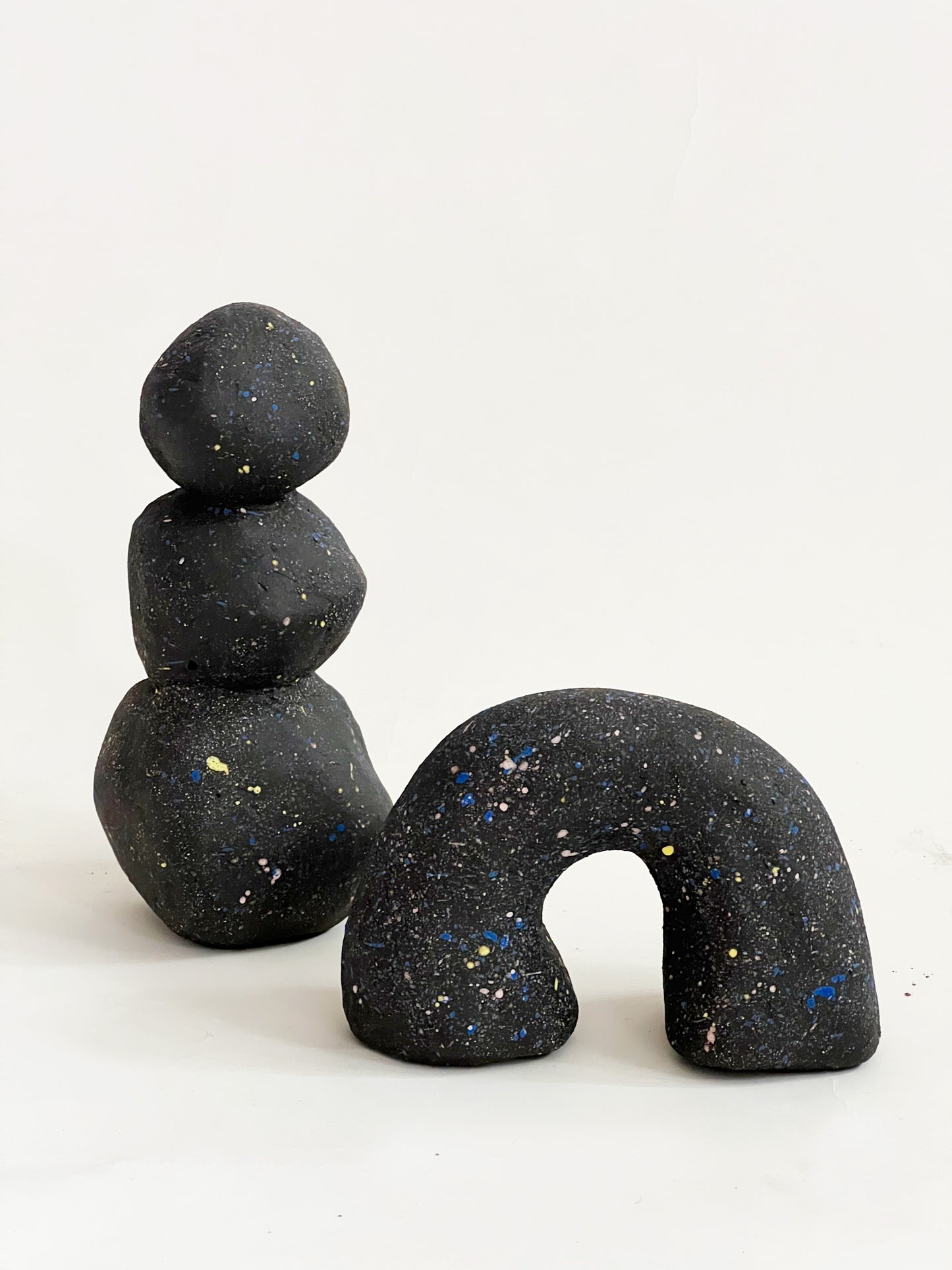 Hand built funfetti Sculpture