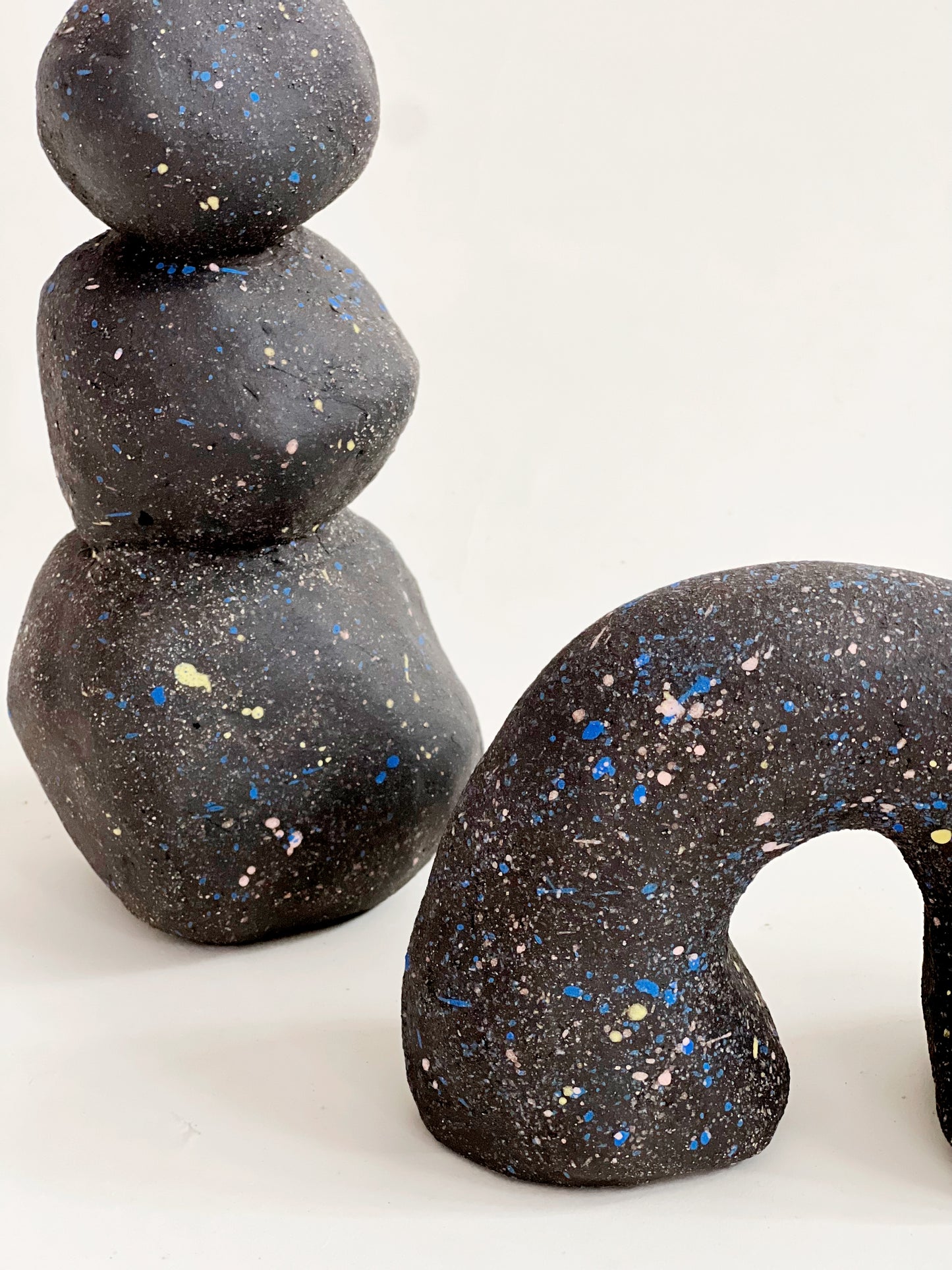 Hand built funfetti Sculpture