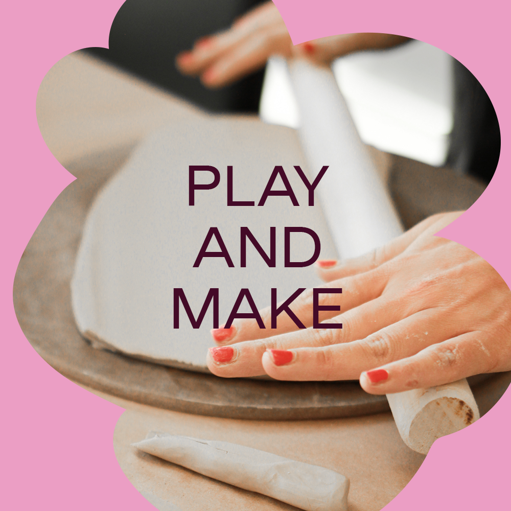 PLAY AND MAKE - hand building workshop @ Lentia by Grita on 11/2/2024 Saturday