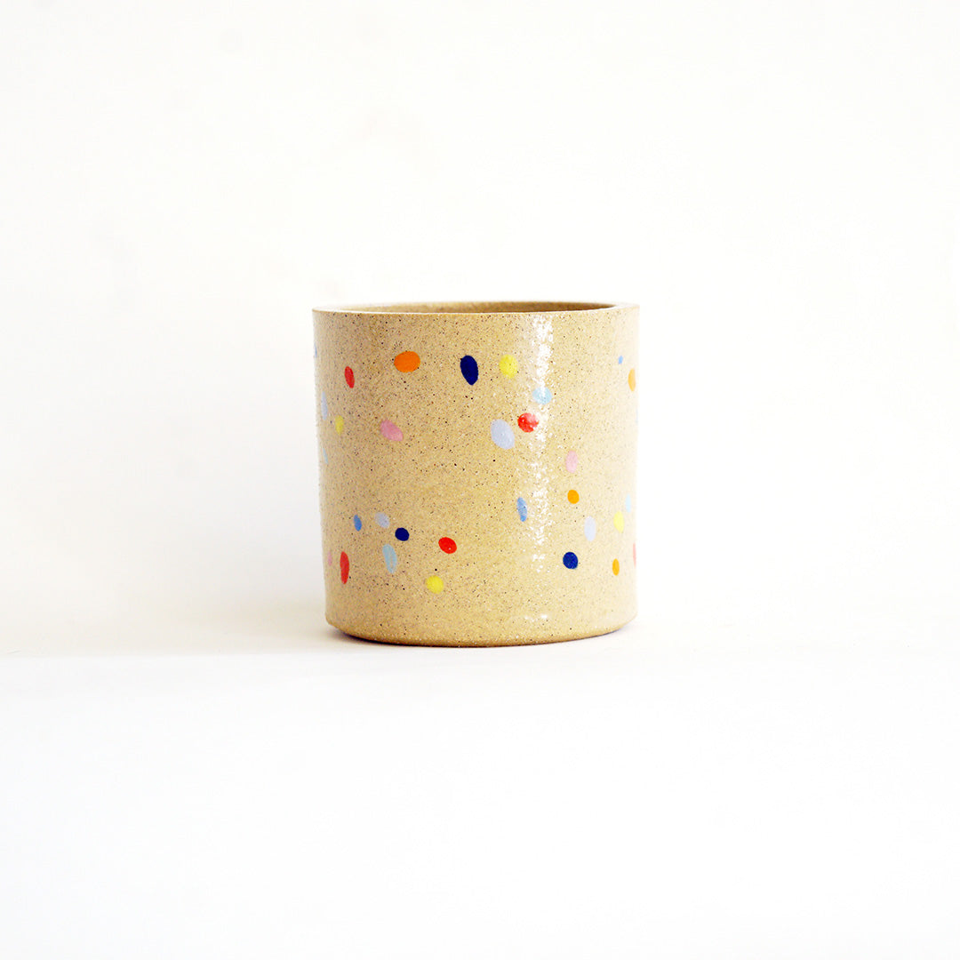 Hand Painted Sand Cup