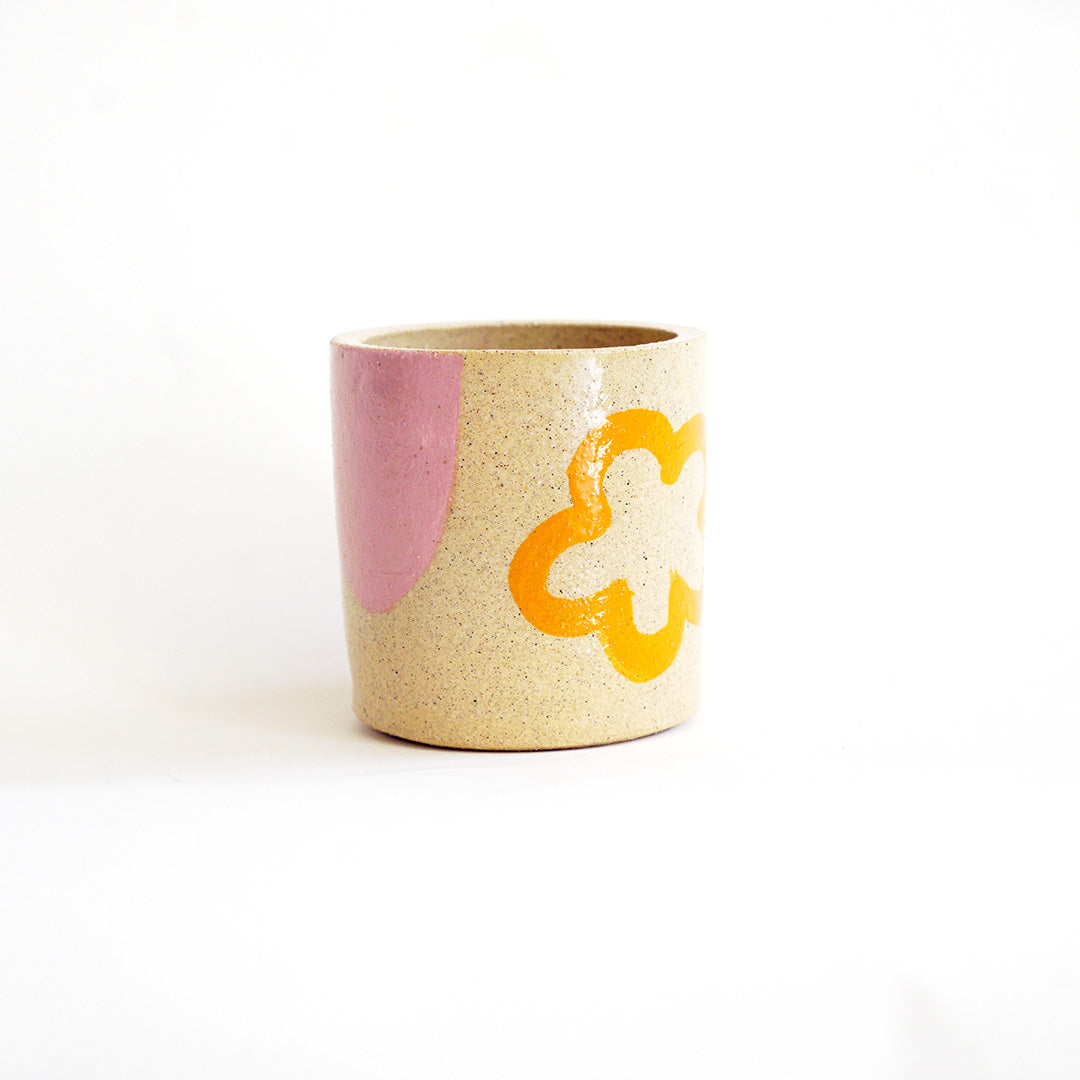 Hand Painted Sand Cup