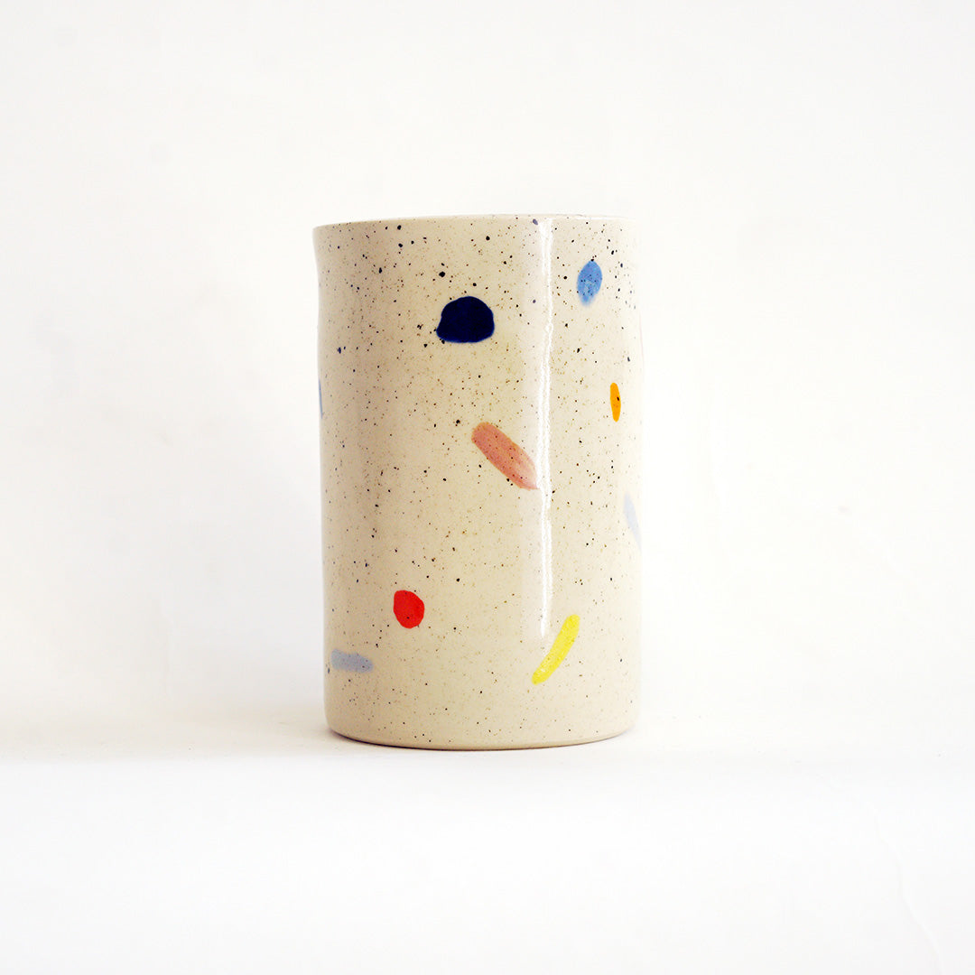 Over-sized Sprinkle Vase