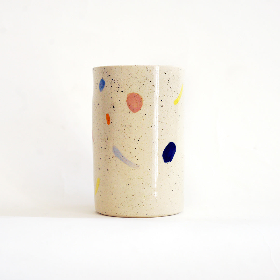 Over-sized Sprinkle Vase