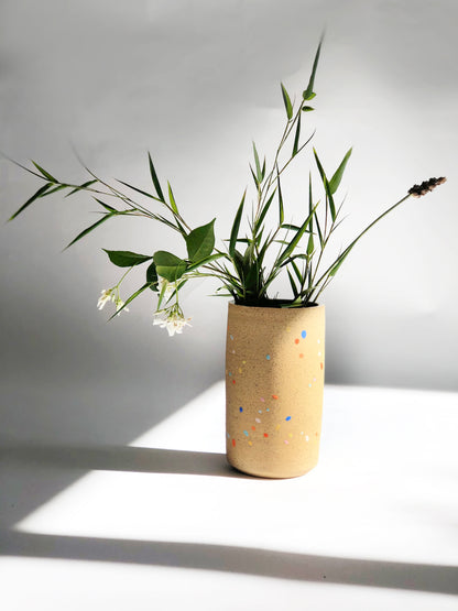 Sprinkles on Speckles Vase